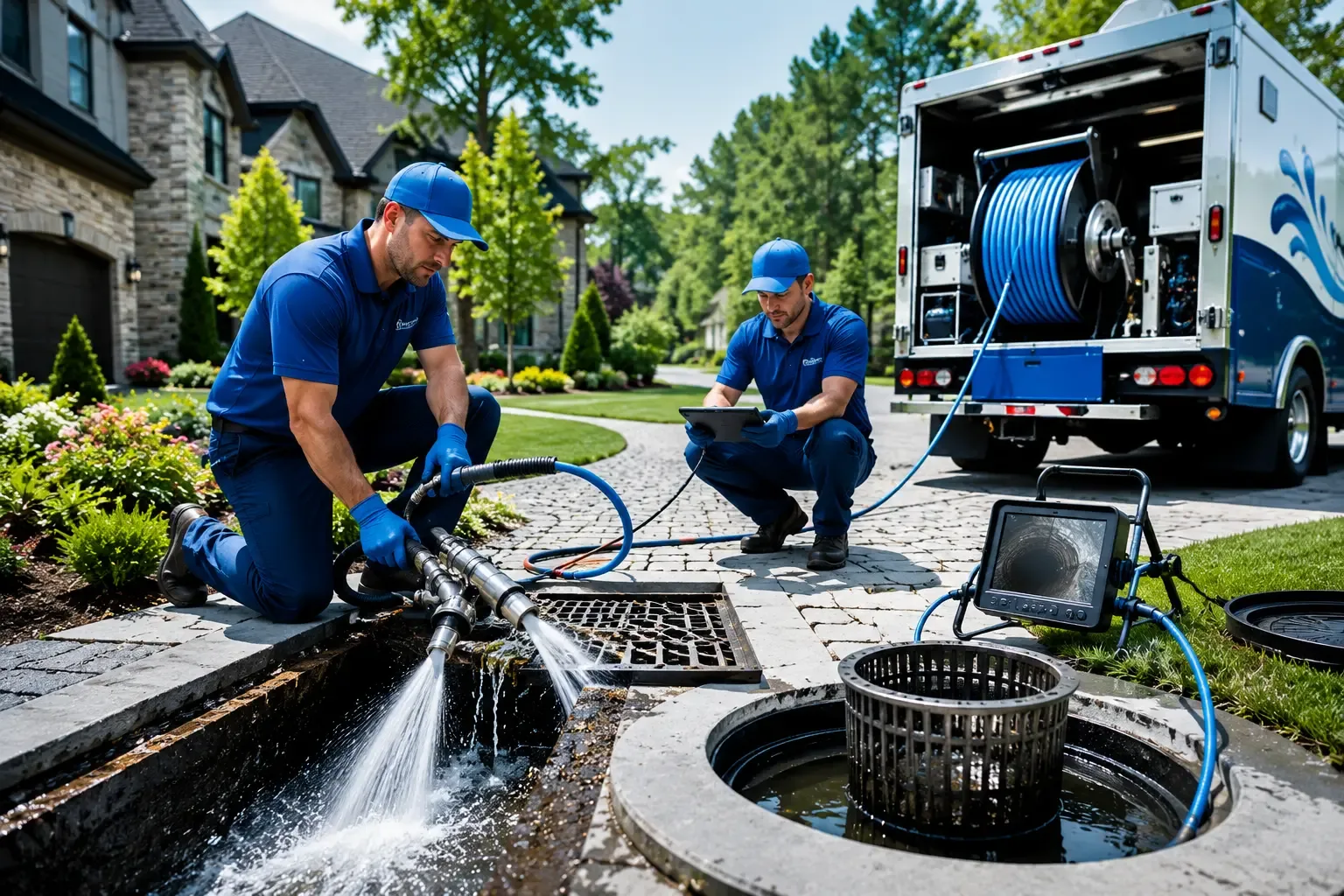 Local outdoor drain cleaning professionals in Carrollton, OH